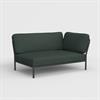 Houe Level loungesofa - højre modul - Alpine green sunbrella heritage hynder 